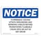 Signmission Sign, 7" H, 10" W, Rigid Plastic, Flammable Liquids Attach Grounding And Bonding Sign, Landscape OS-NS-P-710-L-12767 - alternate 1